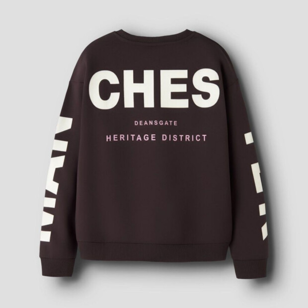 name it relaxed fit Sweatshirt - Chocolate Plum