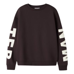 name it relaxed fit Sweatshirt - Chocolate Plum