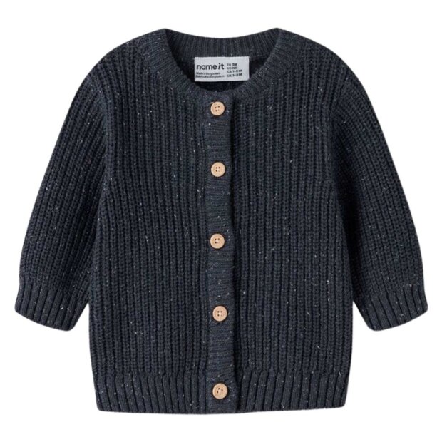 name it Ripp Strickjacke - Ombre Blue