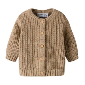 name it Ripp Strickjacke - Sesame