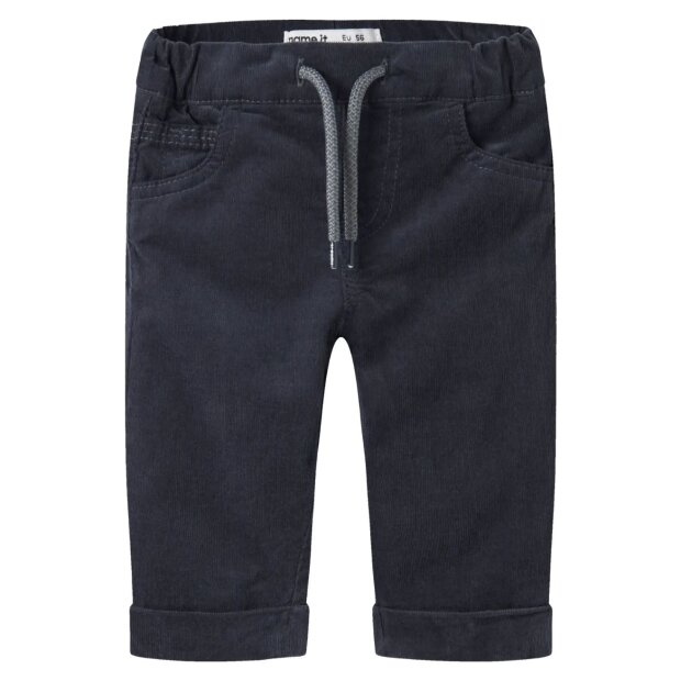 name it Baby Cord Hose - Ombre Blue
