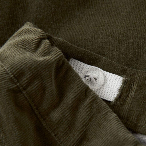 name it Baby Cord Hose - Olive Night