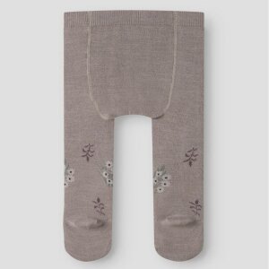 name it Merino Wollmix Strumpfhose - Satellite
