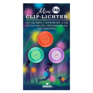 moses LED-Clip-Licht 3er Set