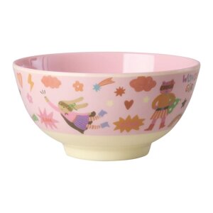 rice Mittelgroße Kinderschüssel - Pink - Hero...