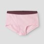 name it 3er-Pack Unterhosen Hipster Leopard - Antique White Wild Ginger + Parfait Pink