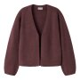 name it regular fit Strickjacker - wild ginger