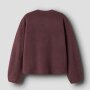 name it regular fit Strickjacker - wild ginger