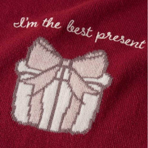 name it Weihnachten Strickpullover Geschenk - Red Dahlia