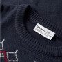 name it Weihnachten Strickpullover - navy blazer