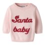name it Baby Weihnachten Strickpullover santa baby - Lotus