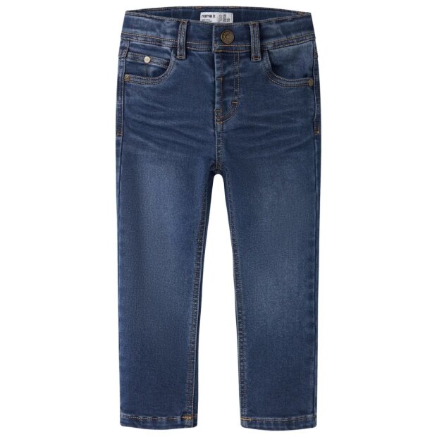 name it Fleece Jeans - Dark Blue Denim