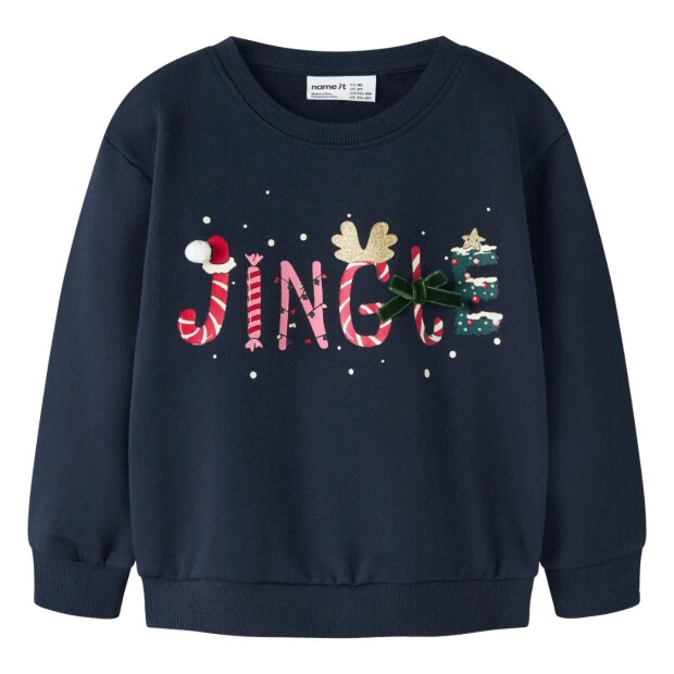name it angerauter Weihnachten Sweatpullover - navy blazer