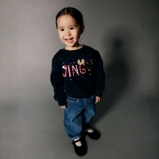 name it angerauter Weihnachten Sweatpullover - navy blazer