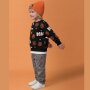 name it regular fit Halloween Sweatshirt - black