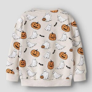 name it regular fit Halloween Sweatshirt - peyote melange