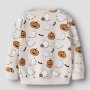 name it regular fit Halloween Sweatshirt - peyote melange