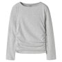 name it Biobaumwoll Oberteil - Light Grey Melange