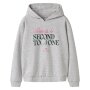 name it relaxed fit Hoodie - Light Grey Melange
