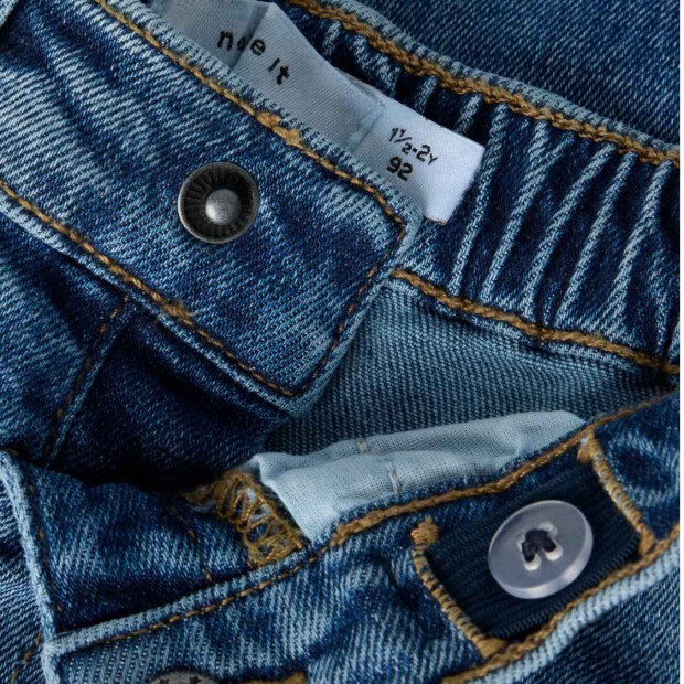 name it Barrel fit Jeans - Medium Blue Denim