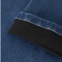 name it x-wide Fleece Jeans - Medium Blue Denim