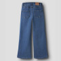 name it x-wide Fleece Jeans - Medium Blue Denim