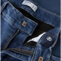 name it x-wide Fleece Jeans - Medium Blue Denim