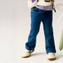 name it Bootcut Fleece Jeans - Medium Blue Denim
