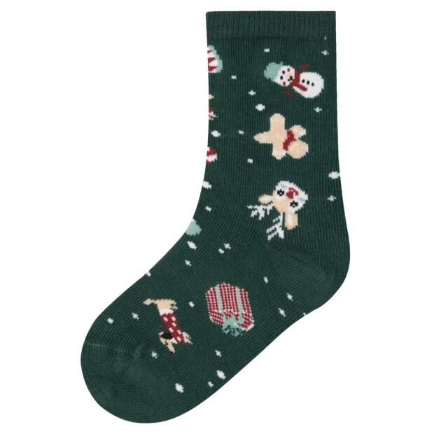 name it Weihnachten Socken - Botanical Garden