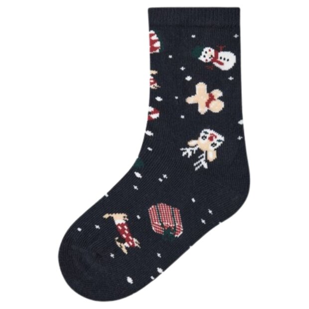 name it Weihnachten Socken - Navy Blazer