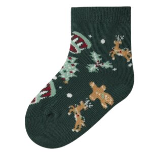 name it Baby Weihnachten Socken - Botanical Garden