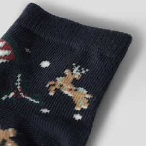 name it Baby Weihnachten Socken - Navy Blazer