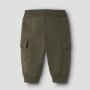 name it Baby angeraute Sweathose mit Taschen NOOS - olive night