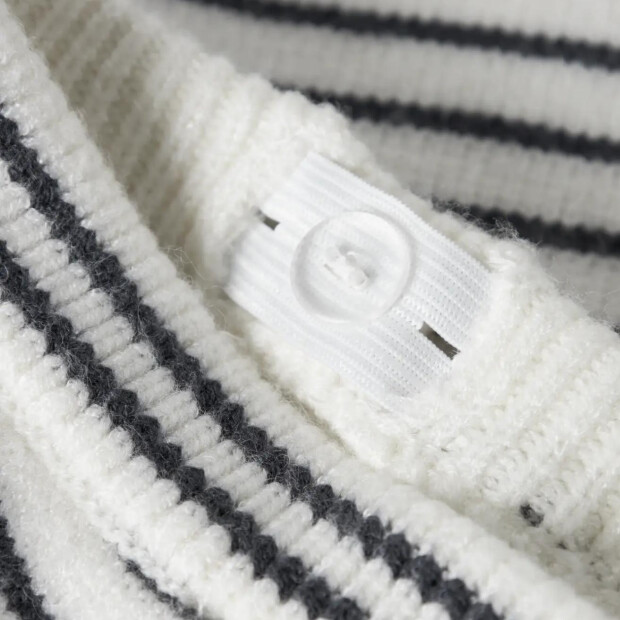 name it Baby regular fit Hose Streifen - Antique White OMBRE BLUE