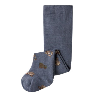 name it Merino Wollmix Strumpfhose Baustelle - Folkstone...