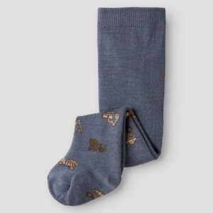 name it Merino Wollmix Strumpfhose Baustelle - Folkstone...