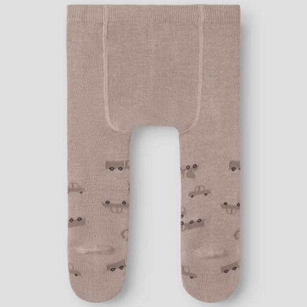 name it Merino Wollmix Strumpfhose Baustelle - Satellite