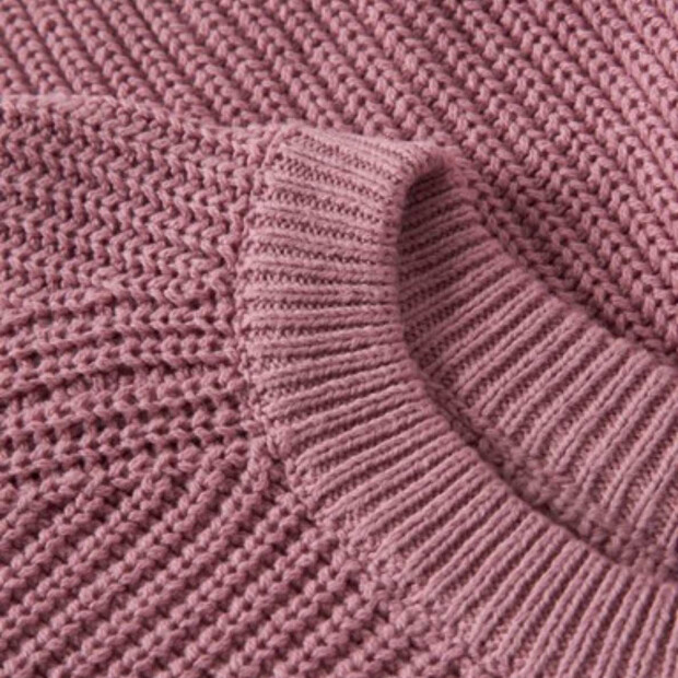 name it loose Strickpullover - lilas