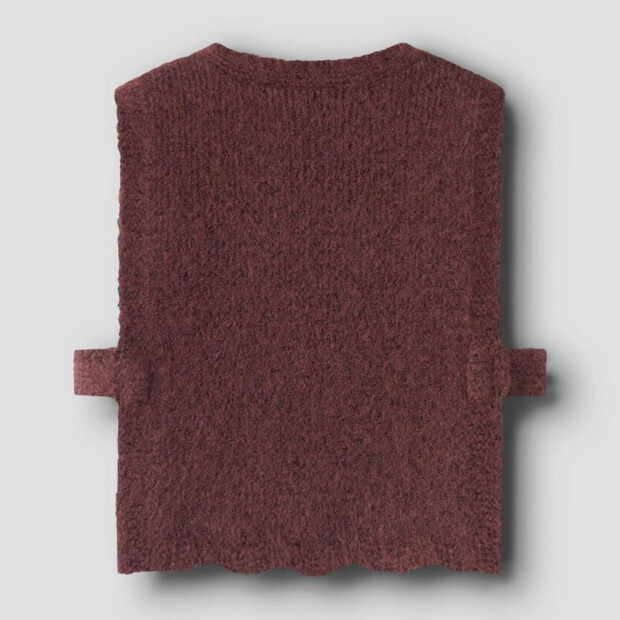name it raffinierte Strickweste - Wild Ginger