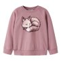 name it angerauter Sweatpullover Fuchs - Lilas Fox
