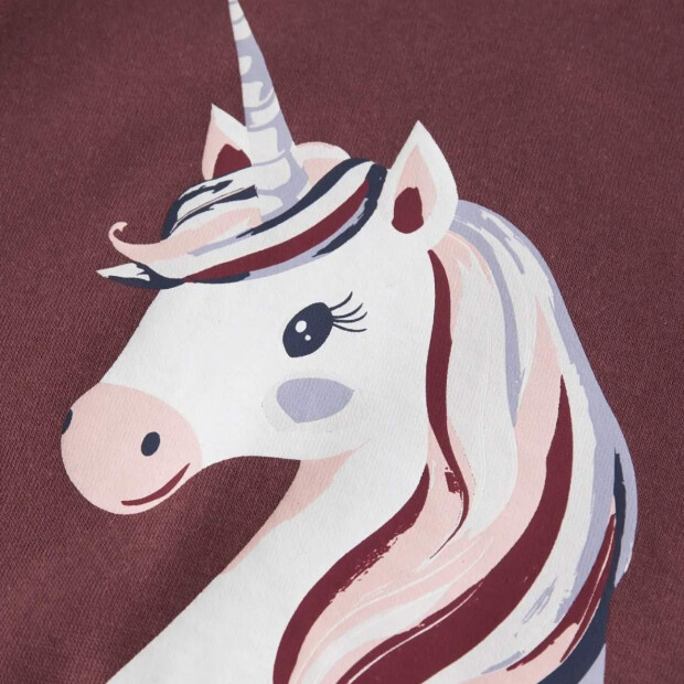 name it angerauter Sweatpullover Einhorn - Wild Ginger Unicorn
