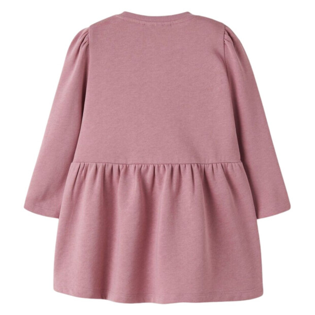 name it angerautes Kleidchen Herzchen - Lilas