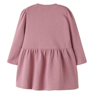 name it angerautes Kleidchen Herzchen - Lilas