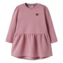 name it angerautes Kleidchen Herzchen - Lilas