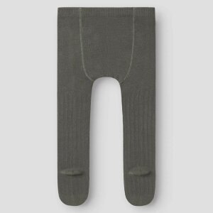name it Merino Wollmix Strumpfhose - Mulled Basil
