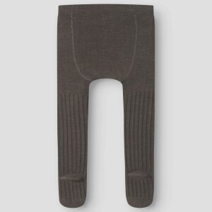 name it Merino Wollmix Strumpfhose - Morel