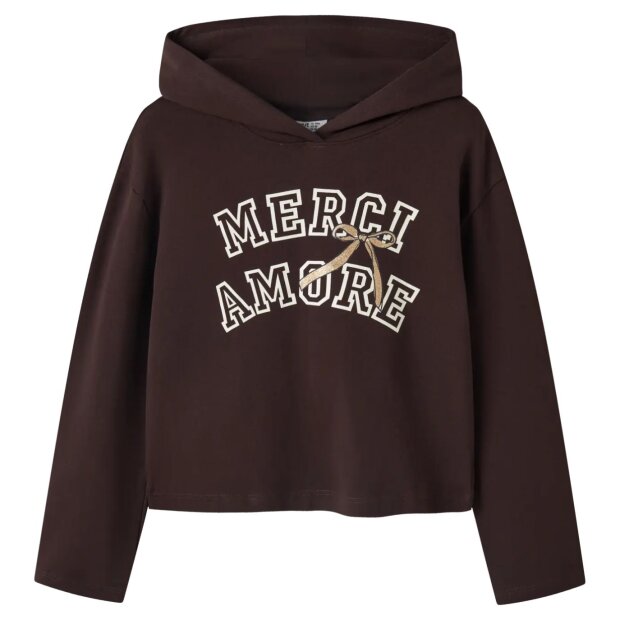 name it angerauter Sweater - Chocolate Plum Merci