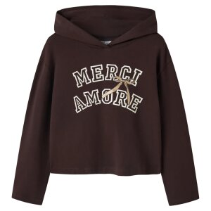 name it angerauter Sweater - Chocolate Plum Merci