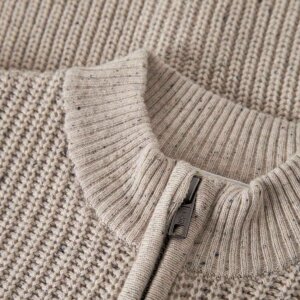 name it Bio Baumwoll Strickjacke - Peyote Melange