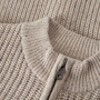 name it Bio Baumwoll Strickjacke - Peyote Melange